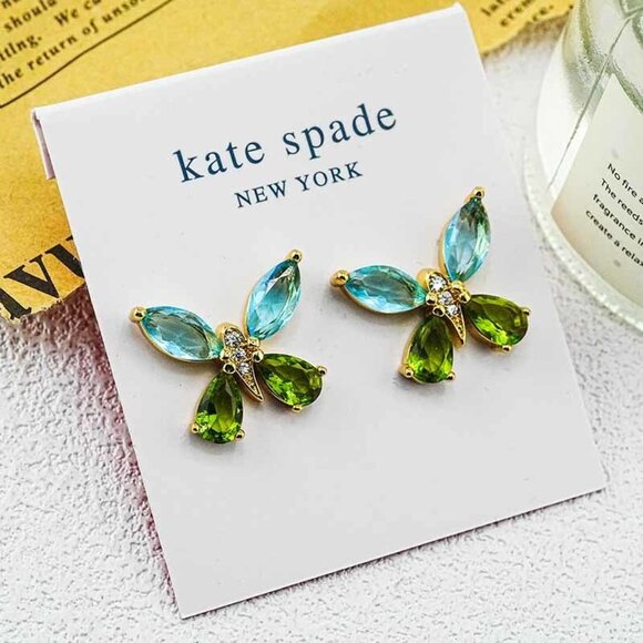 Kate Spade Butterfly Stud Earrings - Picture 5 of 5